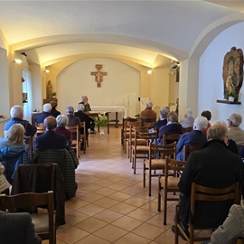 5 maggio 2024: alcuni momenti dell'incontro con Fra Beppe Giunti